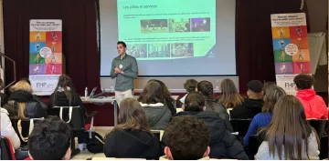 Présentation de la clinique aux lycéens