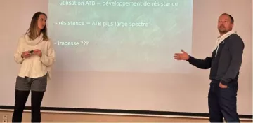 présentation des deux intervenants