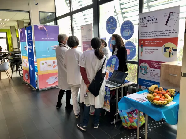 stand dépistage cancer colorectal
