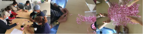 confection rubans roses psychiatrie