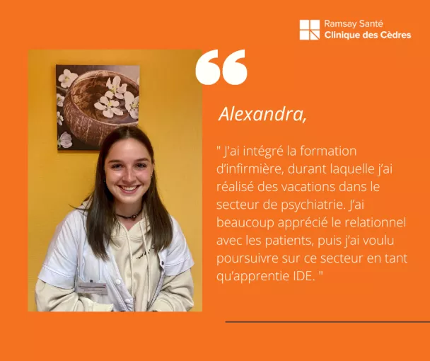 Alexandra apprentie IDE