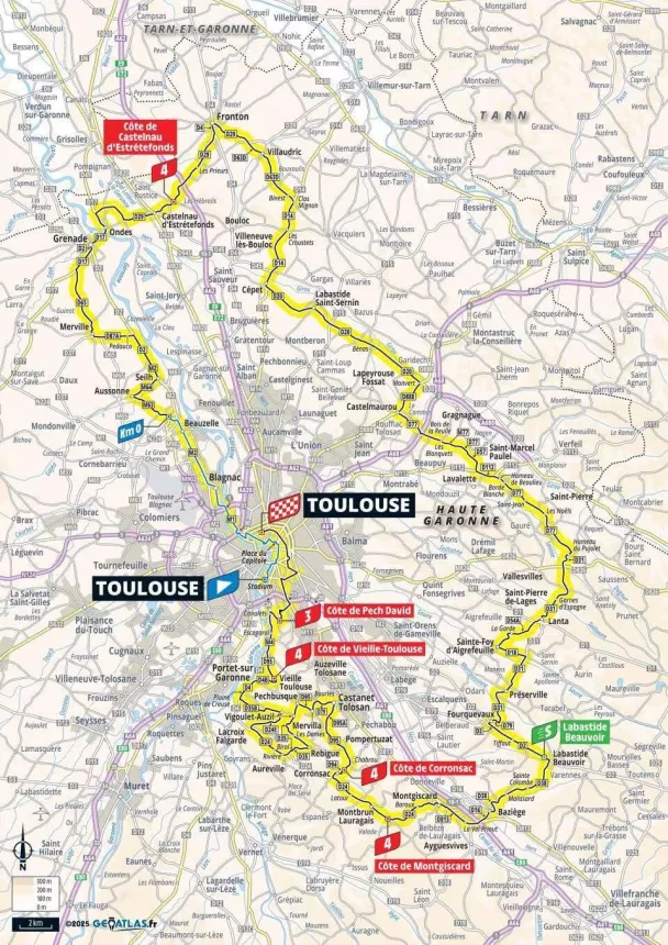 étape Tour de France 2025